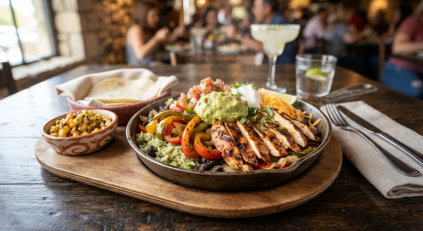 Skillet Chicken Fajita Bowls