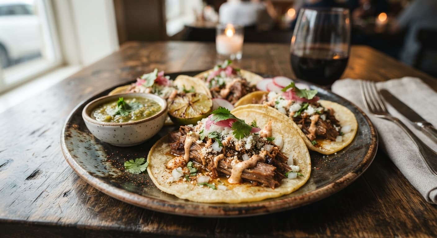 Slow-Braised Lamb Tacos