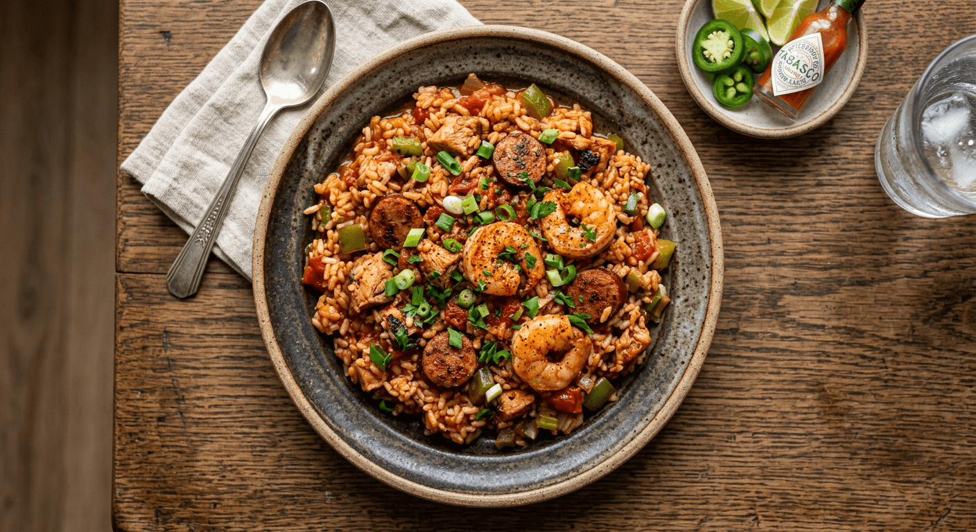 Smoked BBQ Jambalaya