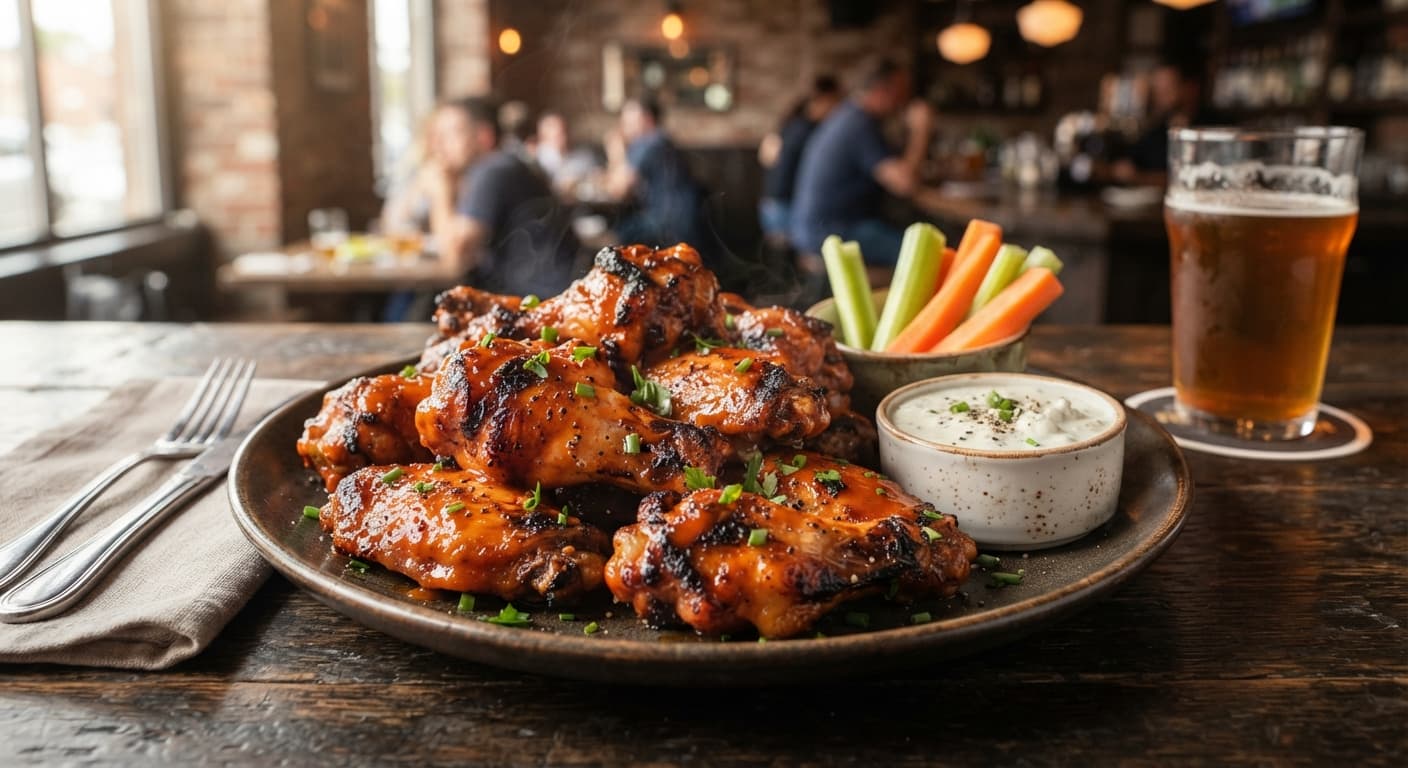 Smoked Buffalo Wings