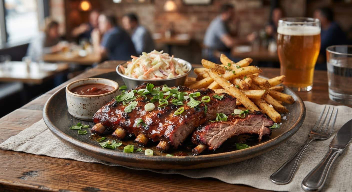 Smoked Chipotle‑Glazed Ribs