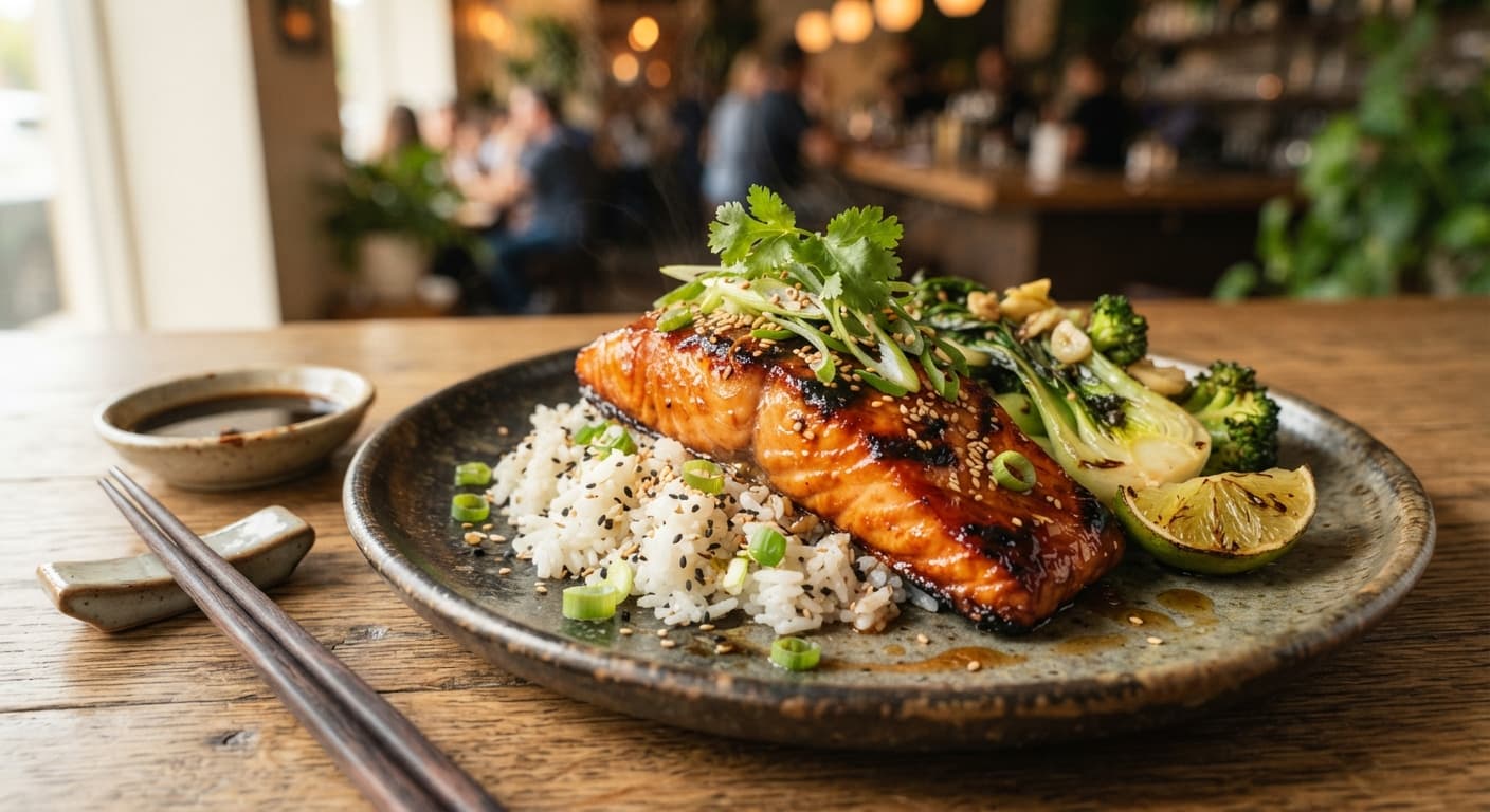 Smoked Teriyaki Salmon
