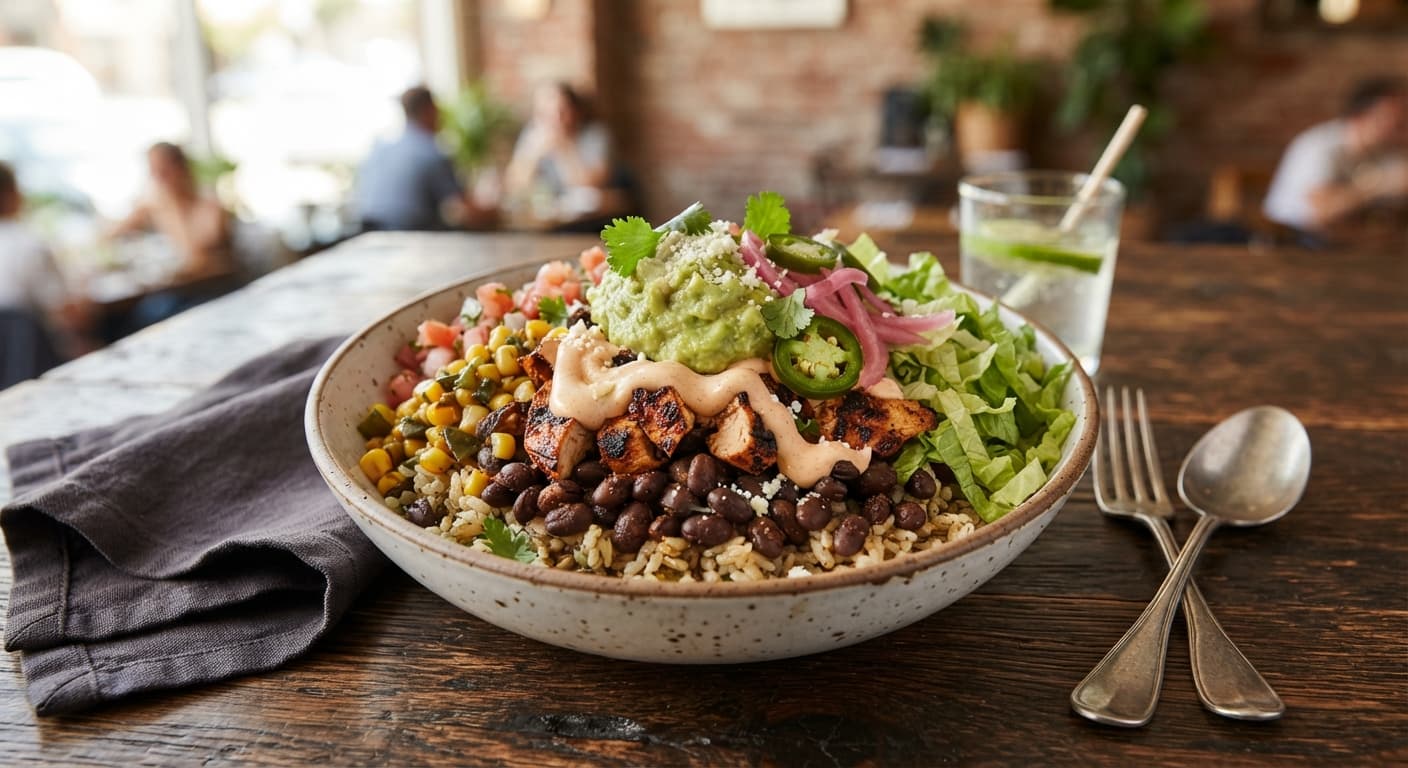 Smoky Black Bean Burrito Bowl