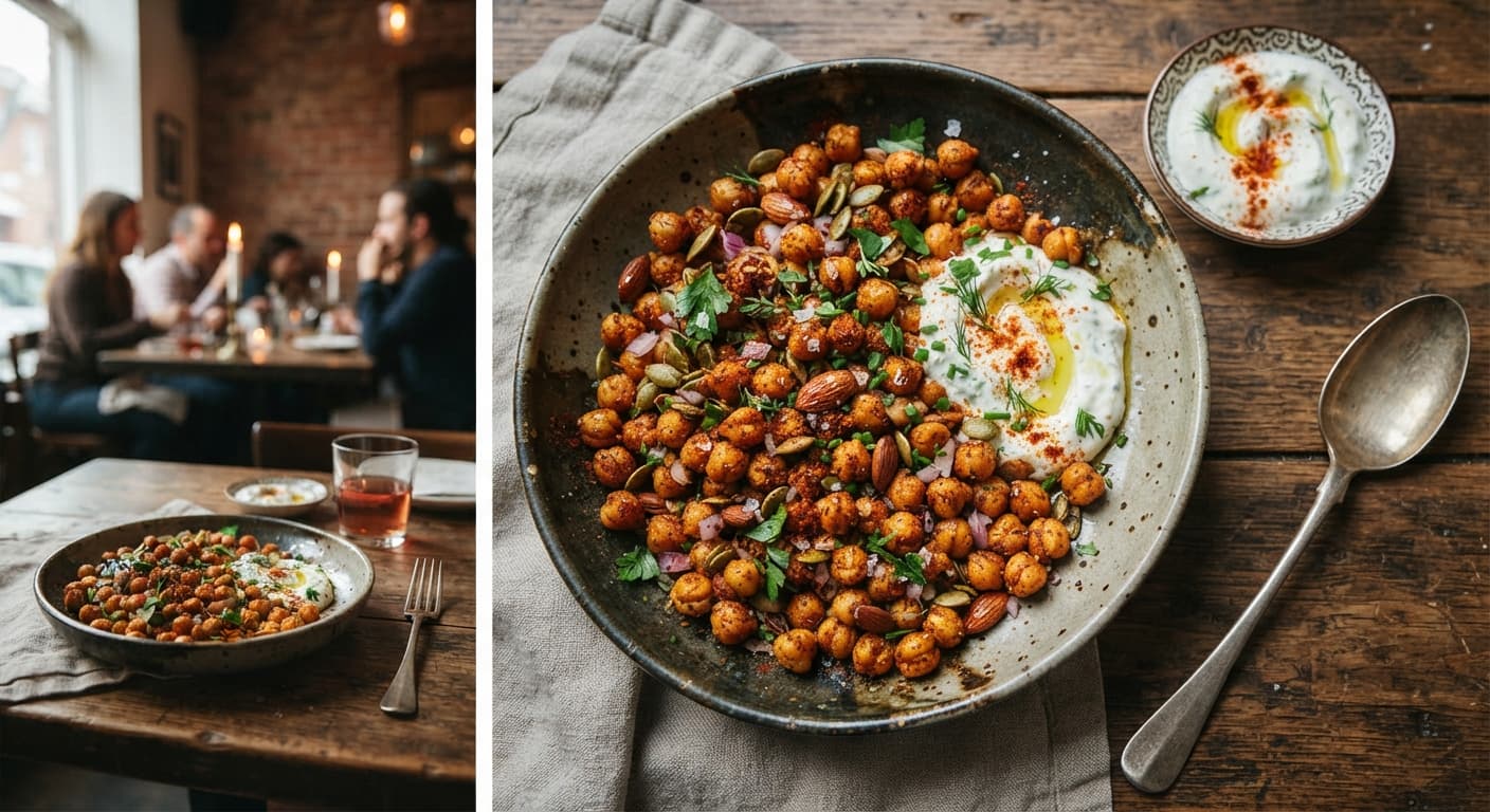 Smoky Roasted Chickpea Crunch