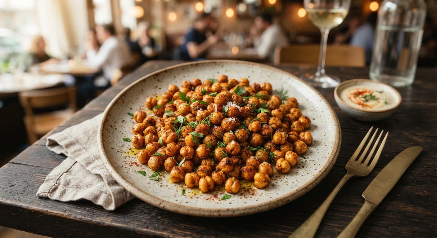 Smoky Roasted Chickpeas
