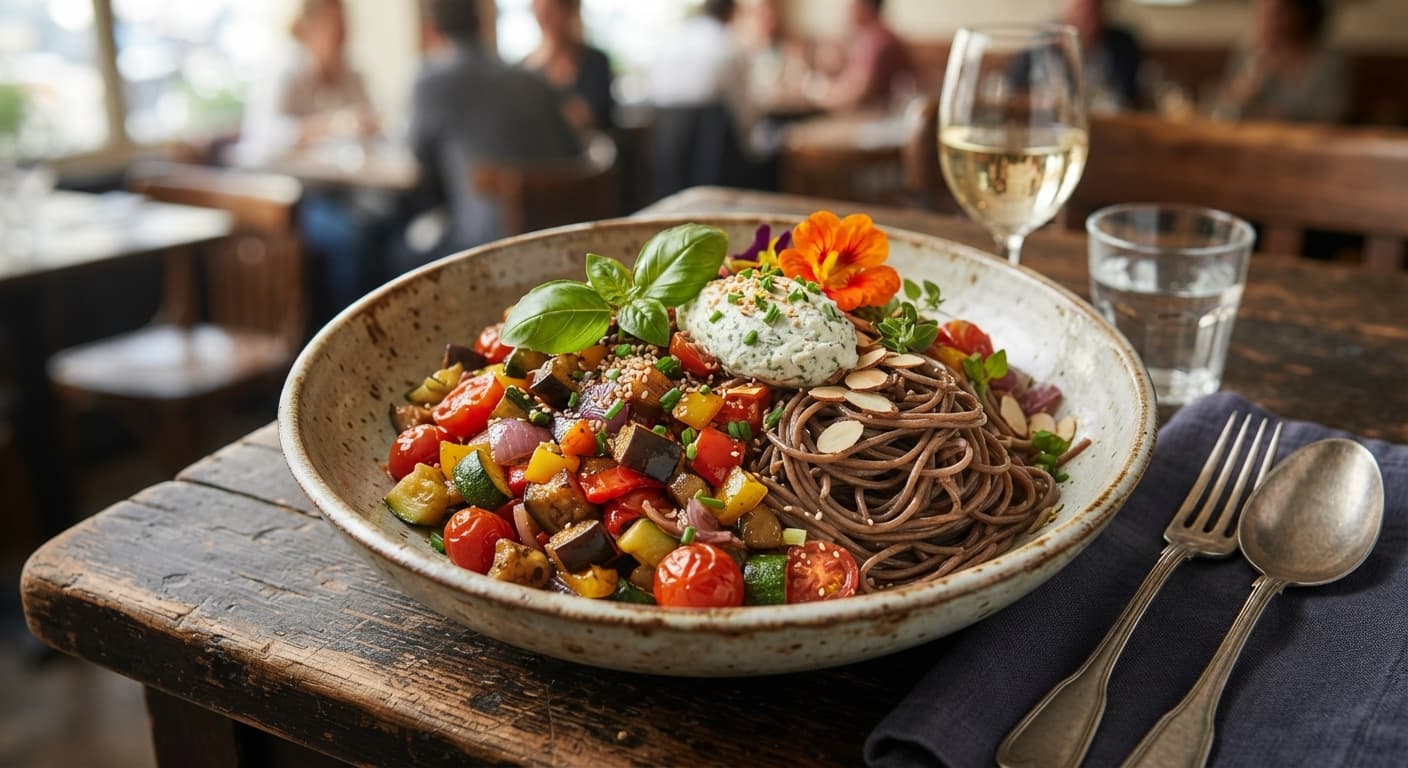 Soba‑Noodle Ratatouille Salad