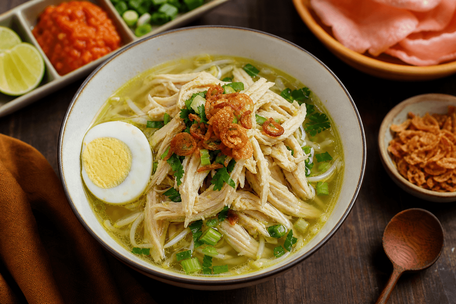 Soto Ayam Javanese Chicken Soup