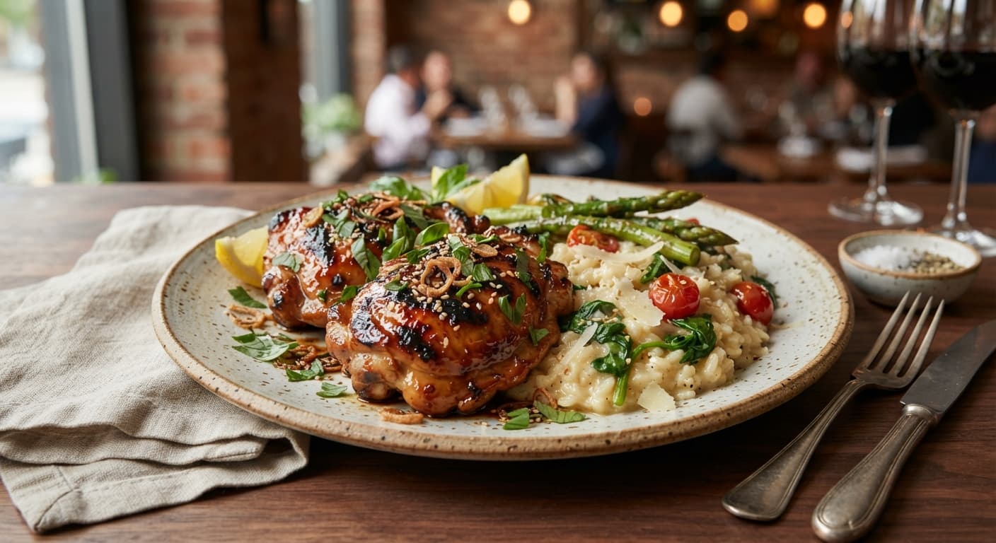 Soy-Glazed Italian Chicken