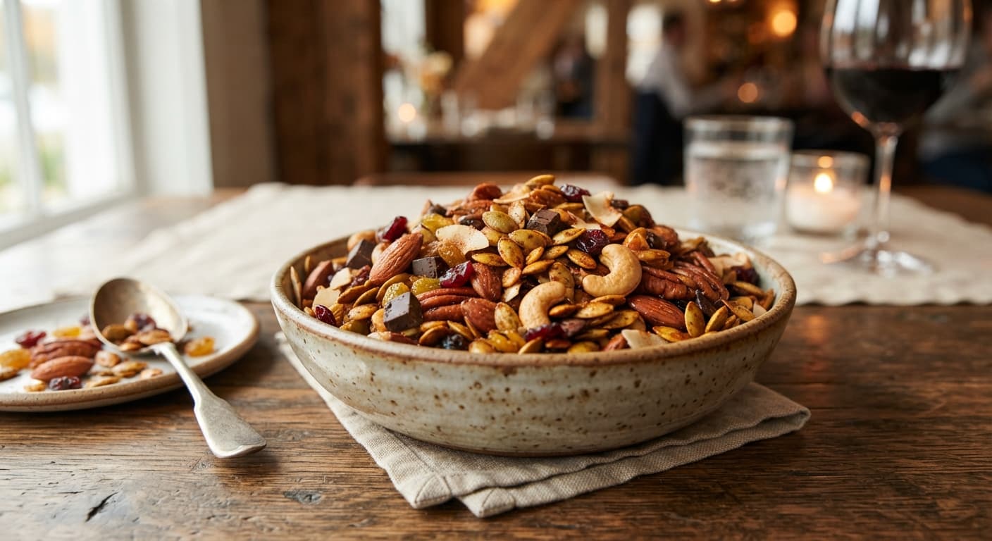 Spiced Pumpkin Seed Trail Mix