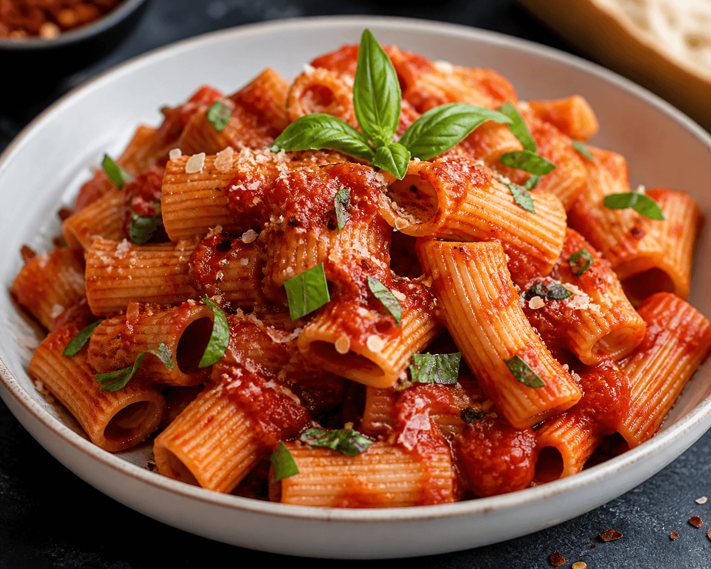 Spicy Arrabbiata-Style Pasta