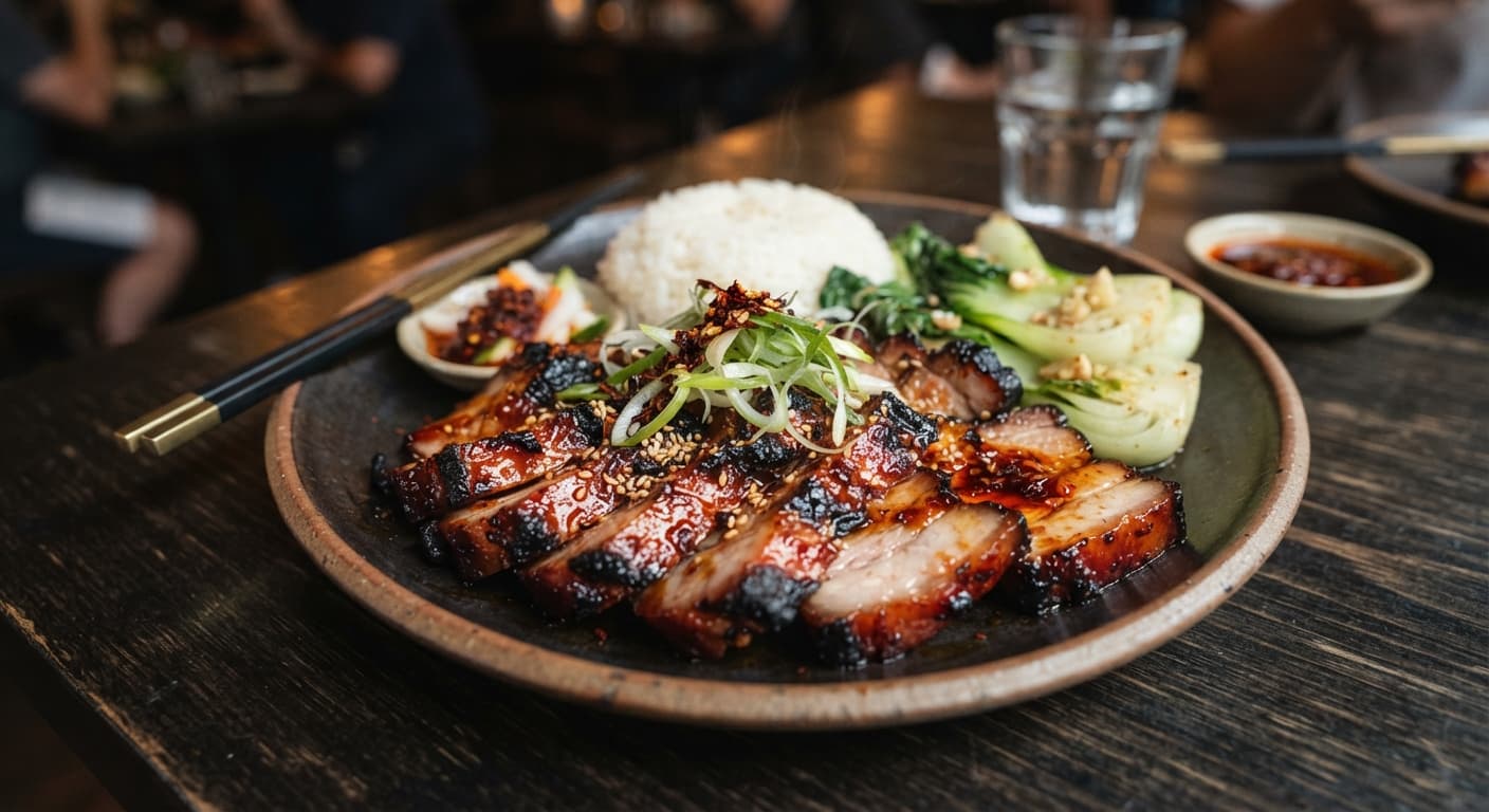 Spicy Char Siu Pork Belly