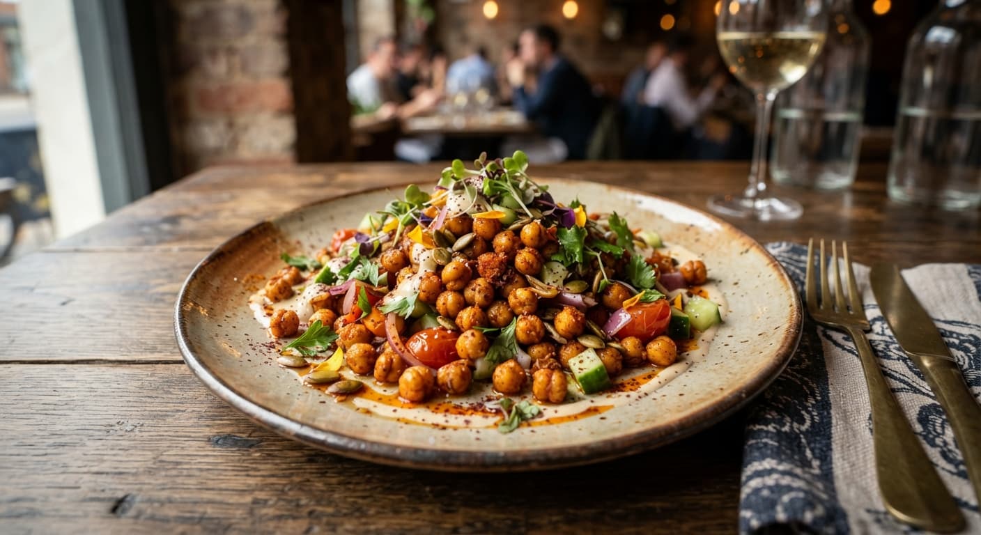 Spicy Chickpea Crunch