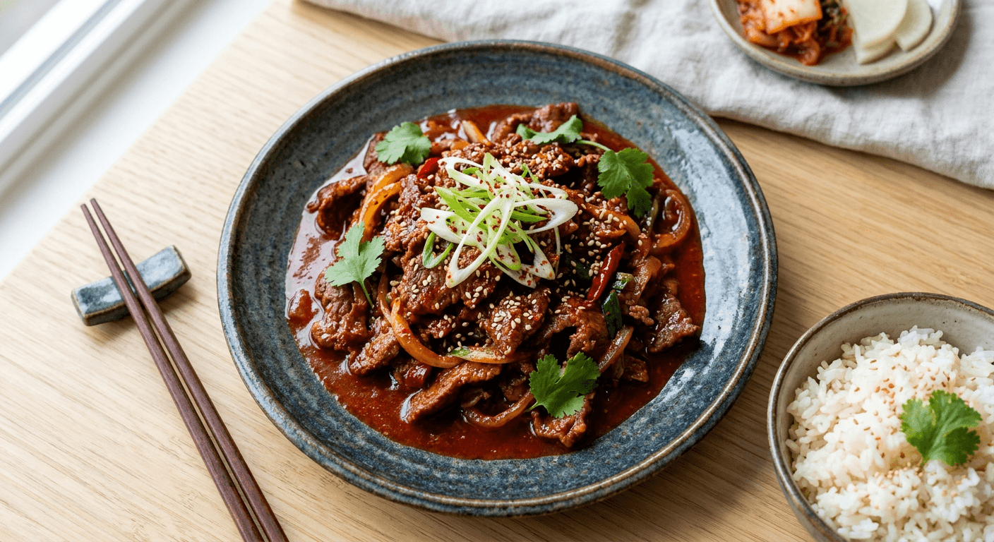 Spicy Gochujang Bulgogi