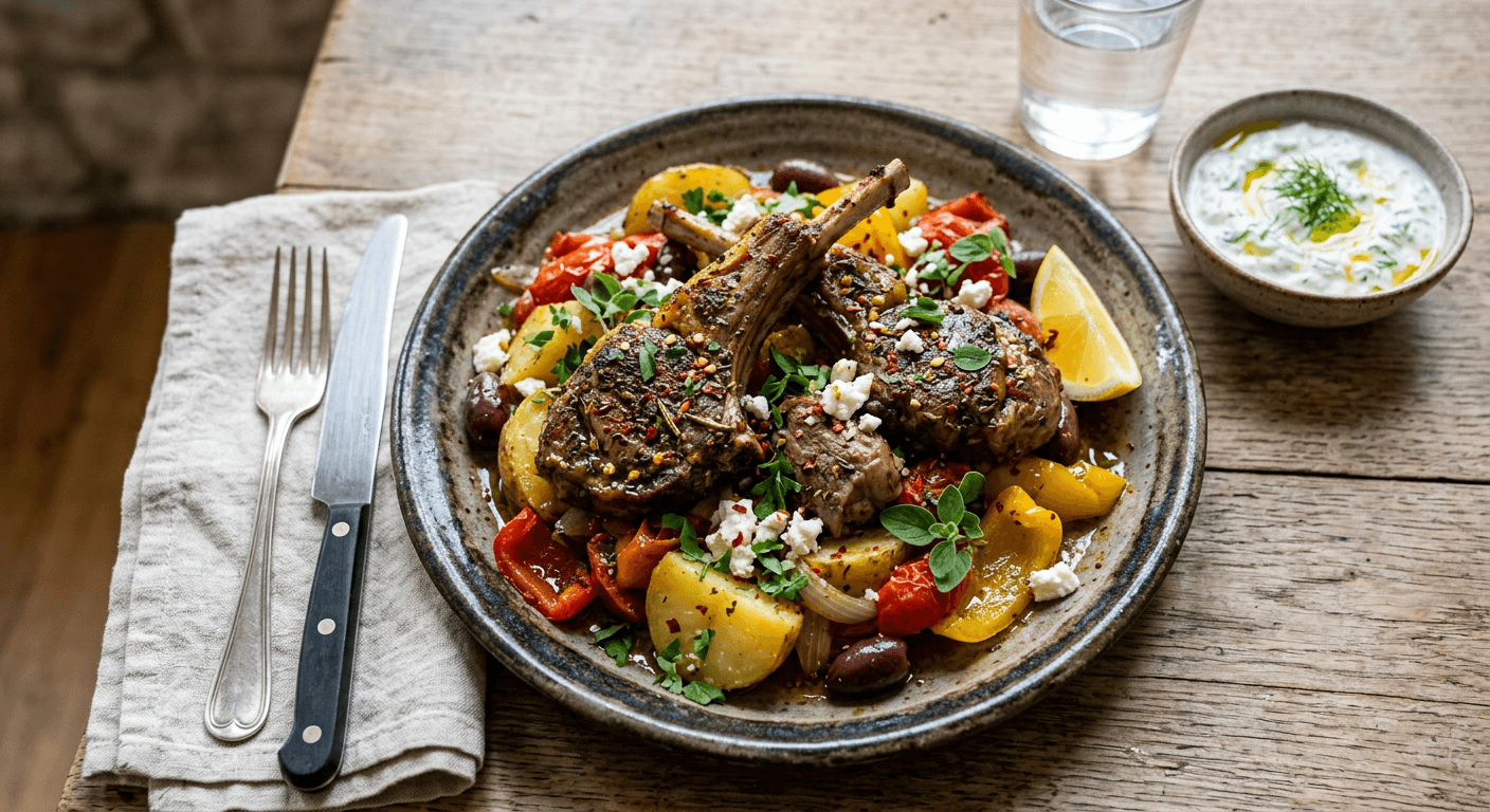 Spicy Greek Lamb Kleftiko