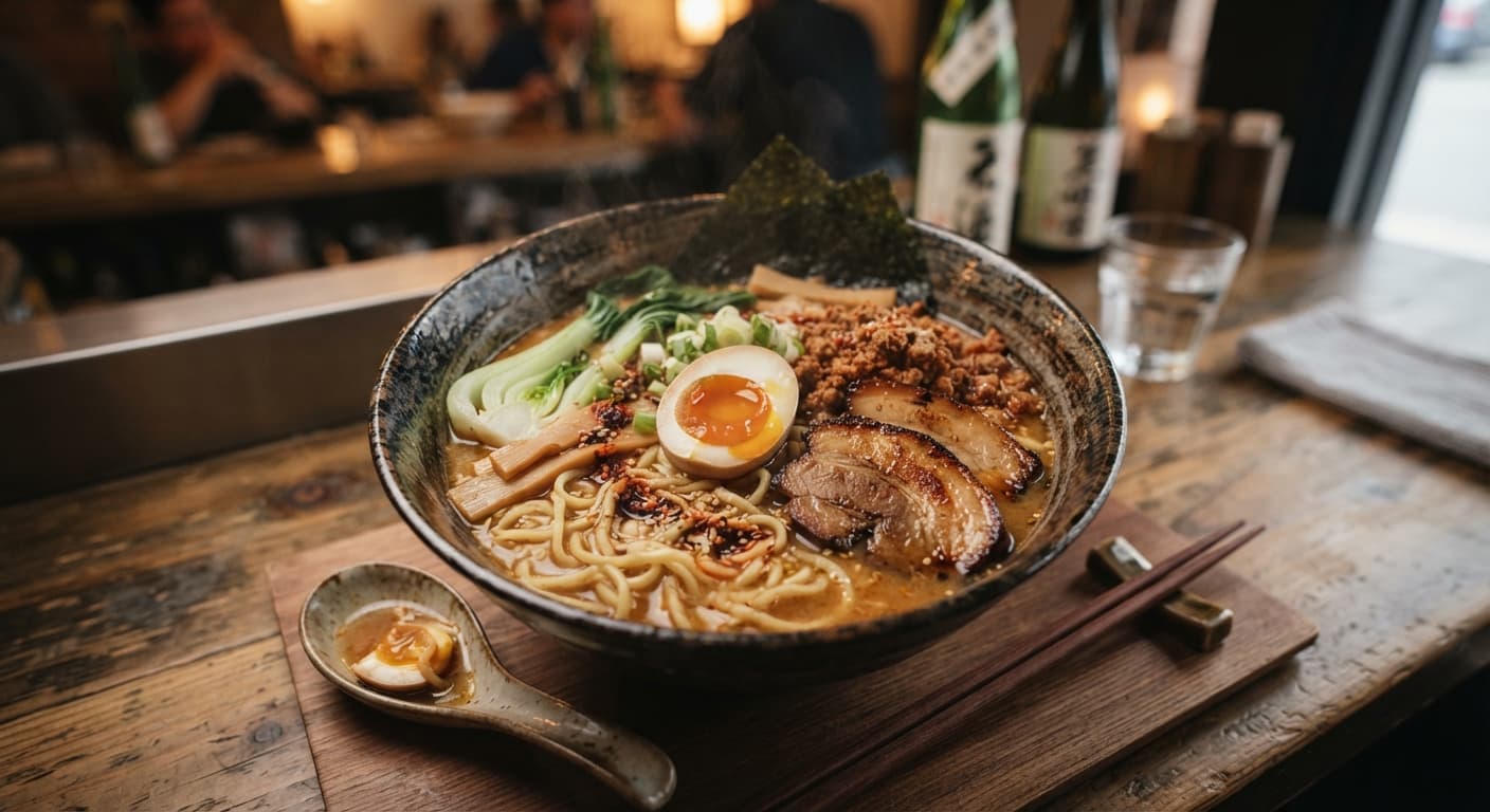 Spicy Miso Ramen Egg