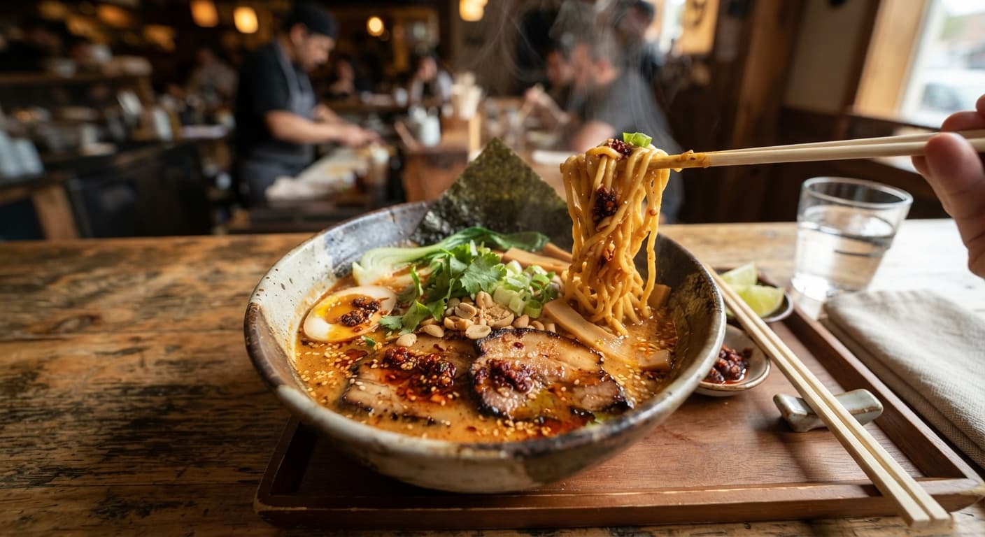 Spicy Peanut Butter Ramen