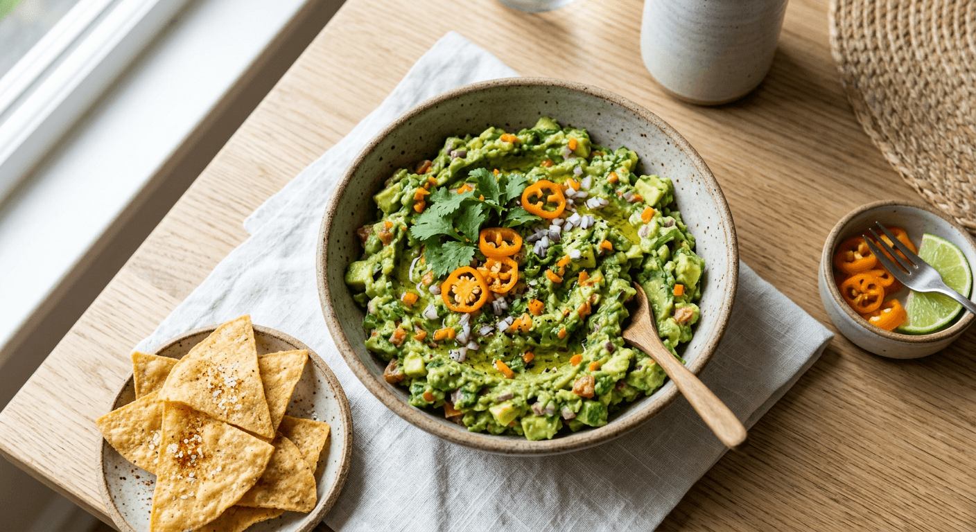 Spicy Yucatecan Habanero Guac