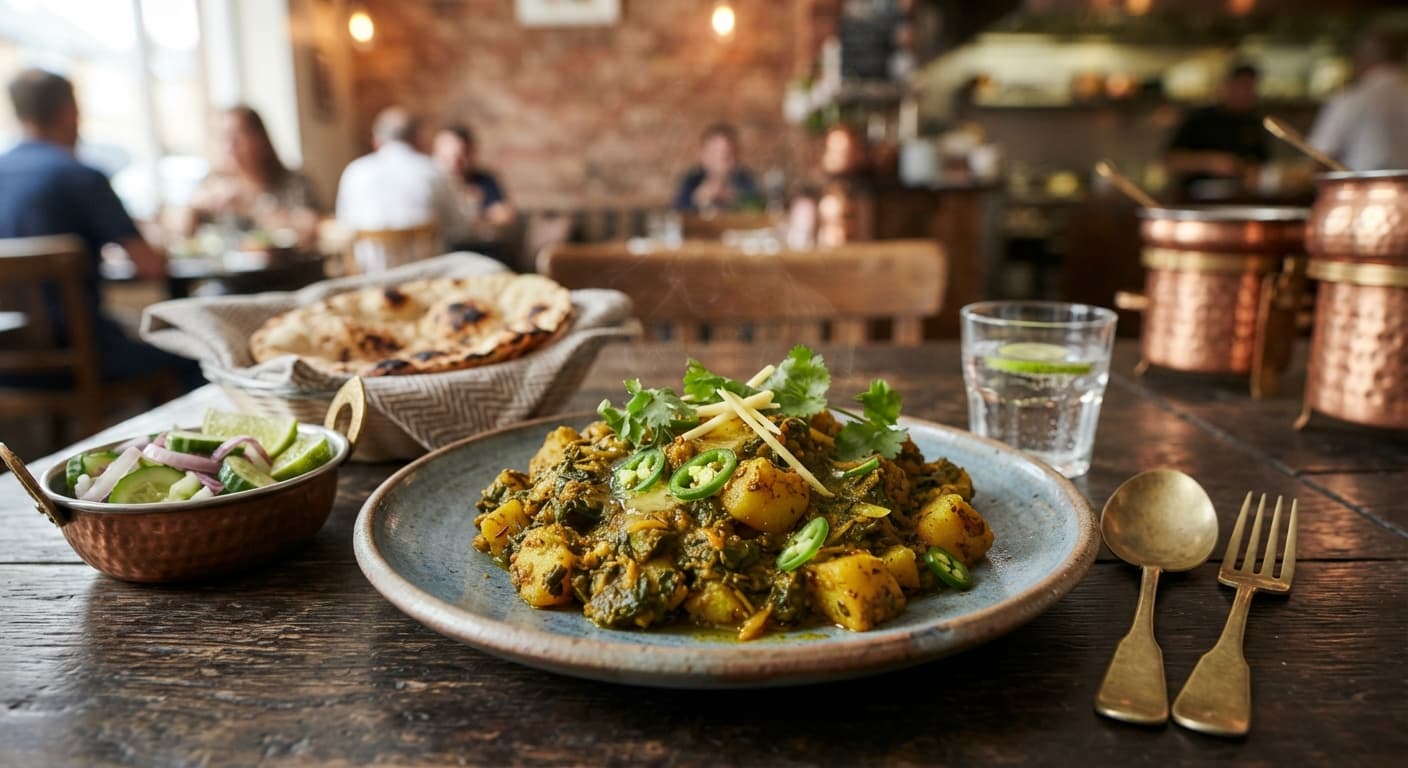 Spinach and Potato (Saag Aloo)