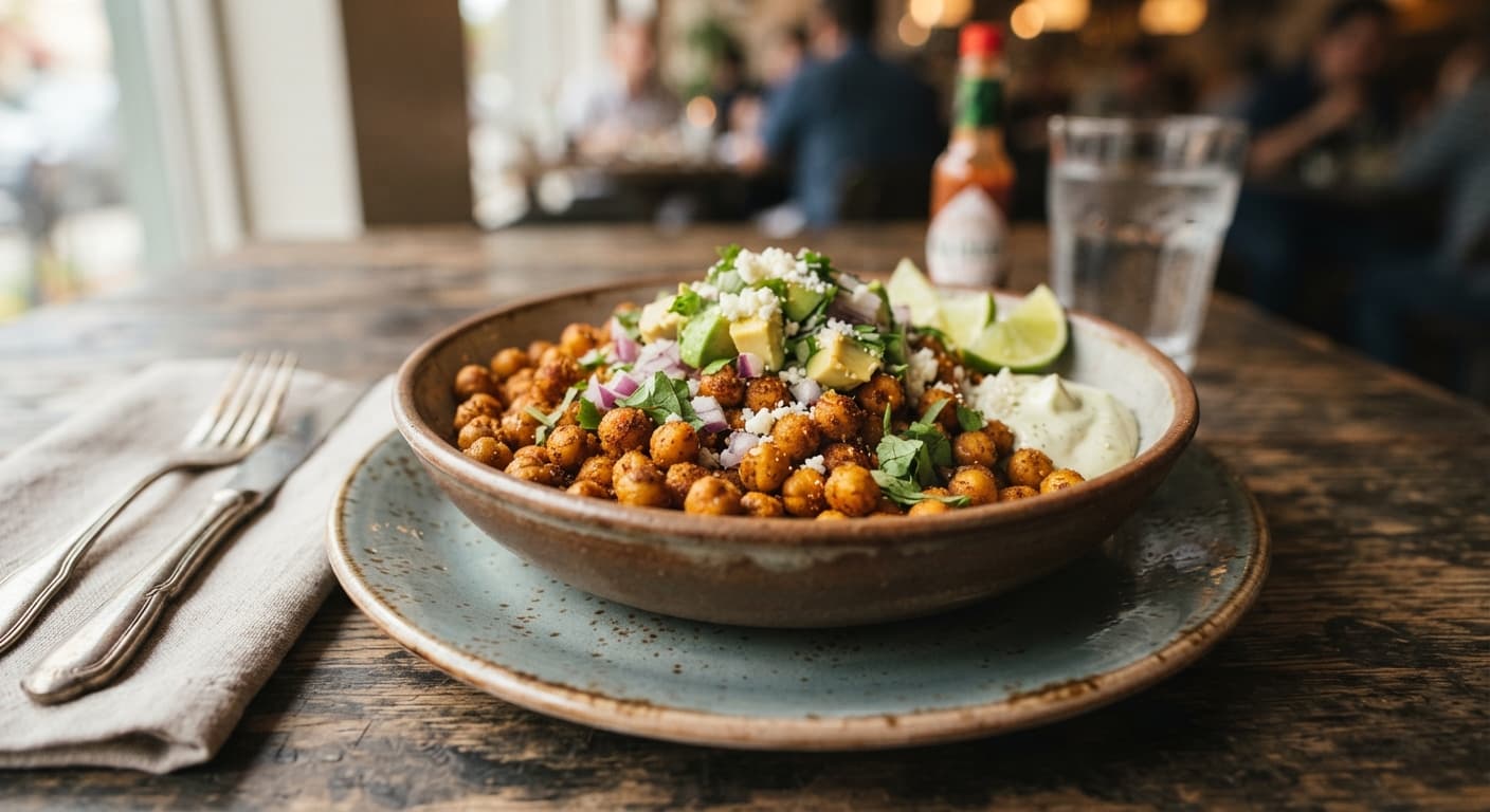 Taco Roasted Chickpeas