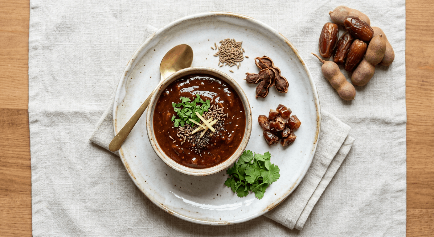 Tamarind Date Chutney (Saunth)