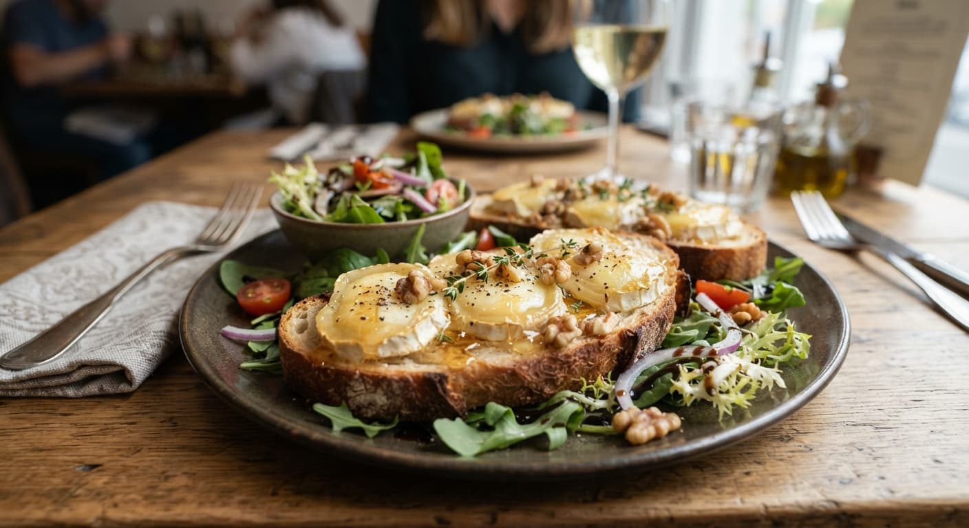 Tartine au Chèvre et Miel