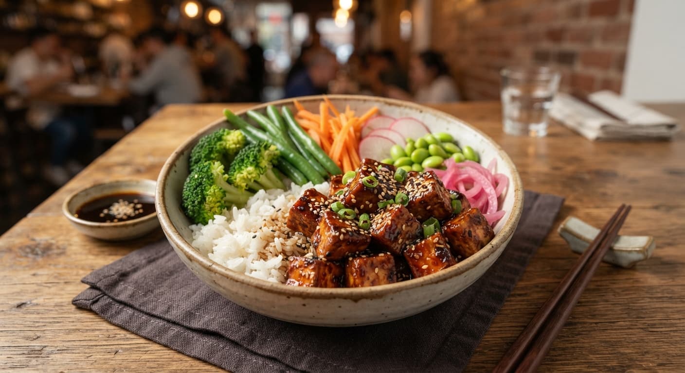 Teriyaki Tofu Bowls