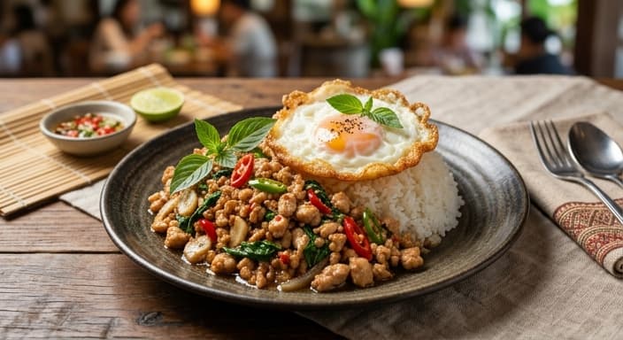 Thai Basil Chicken Stir-Fry