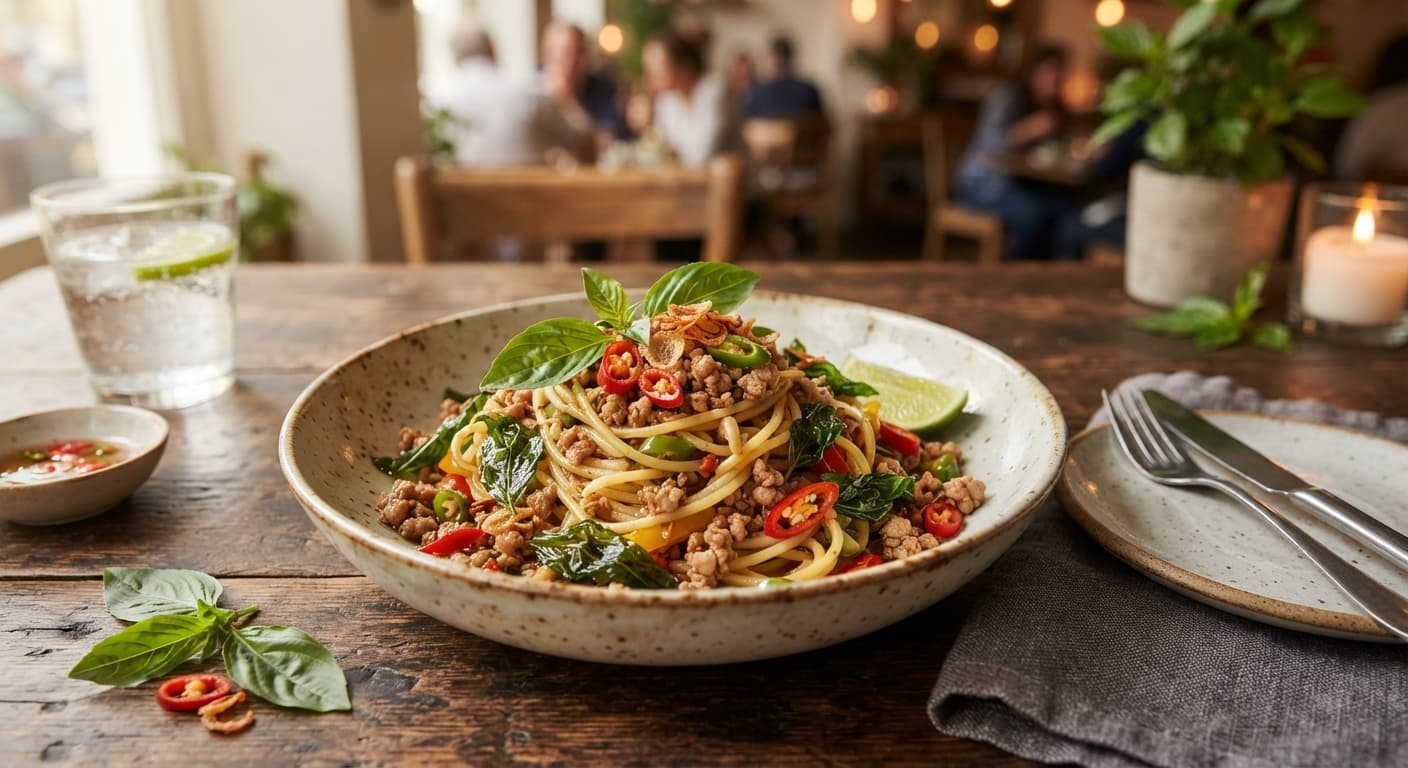 Thai Basil Pasta