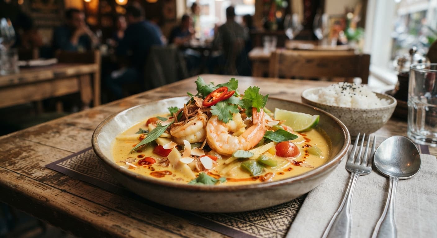 Thai Coconut Curry Shrimp
