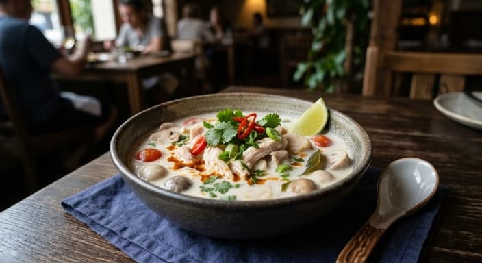 Thai Coconut-Lime Chicken Soup