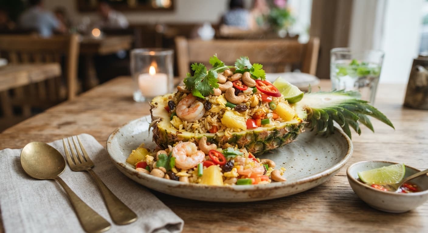 Thai Fried Rice with Pineapple