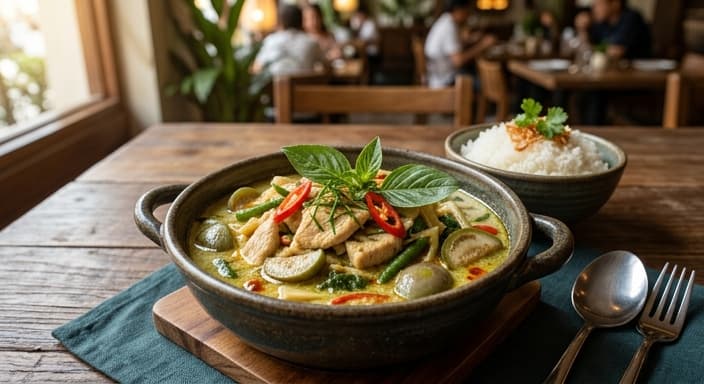 Thai Green Curry Chicken (Quick)