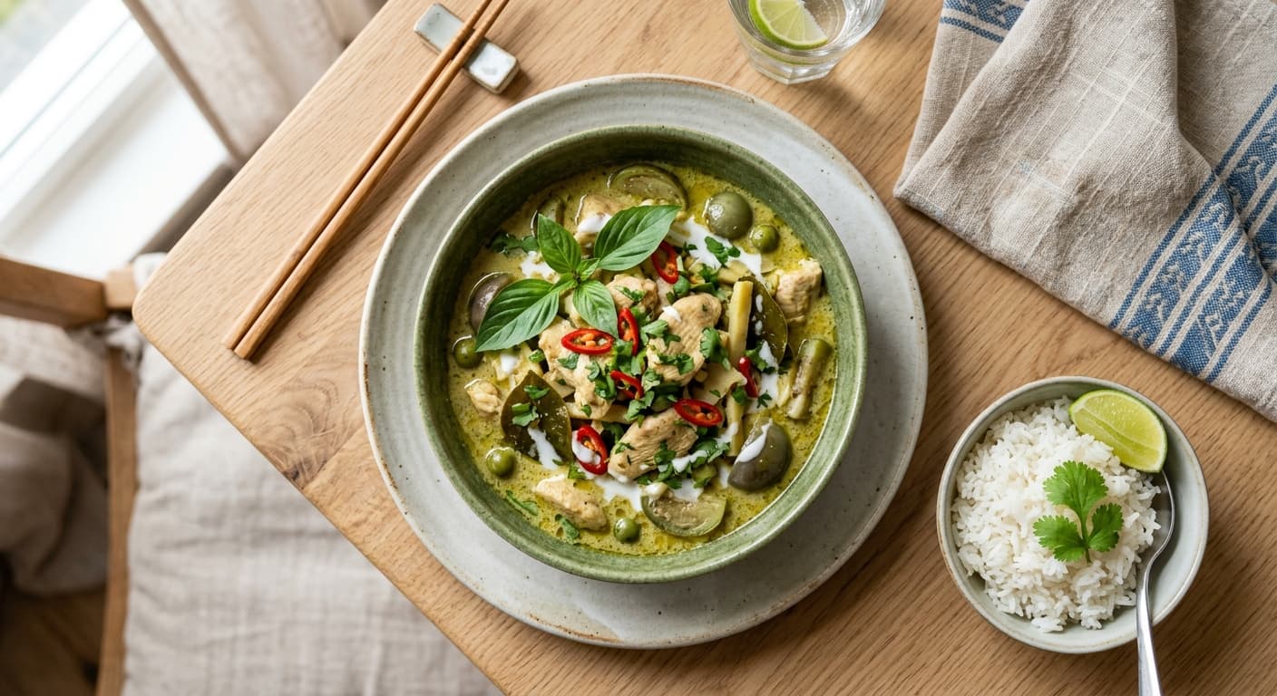 Thai Green Curry with Chicken
