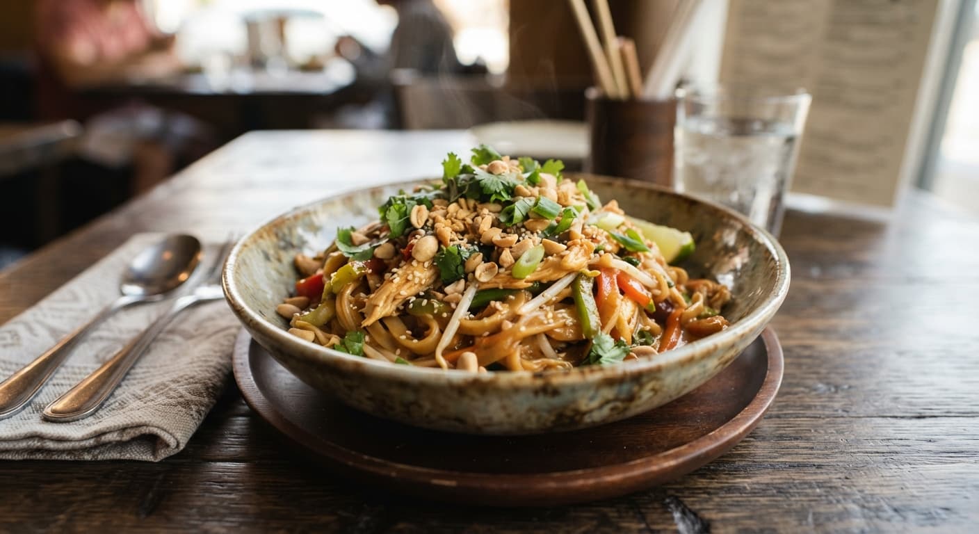 Thai Peanut Butter Noodles