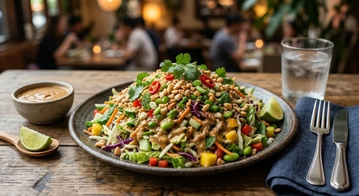 Thai Peanut Chopped Salad