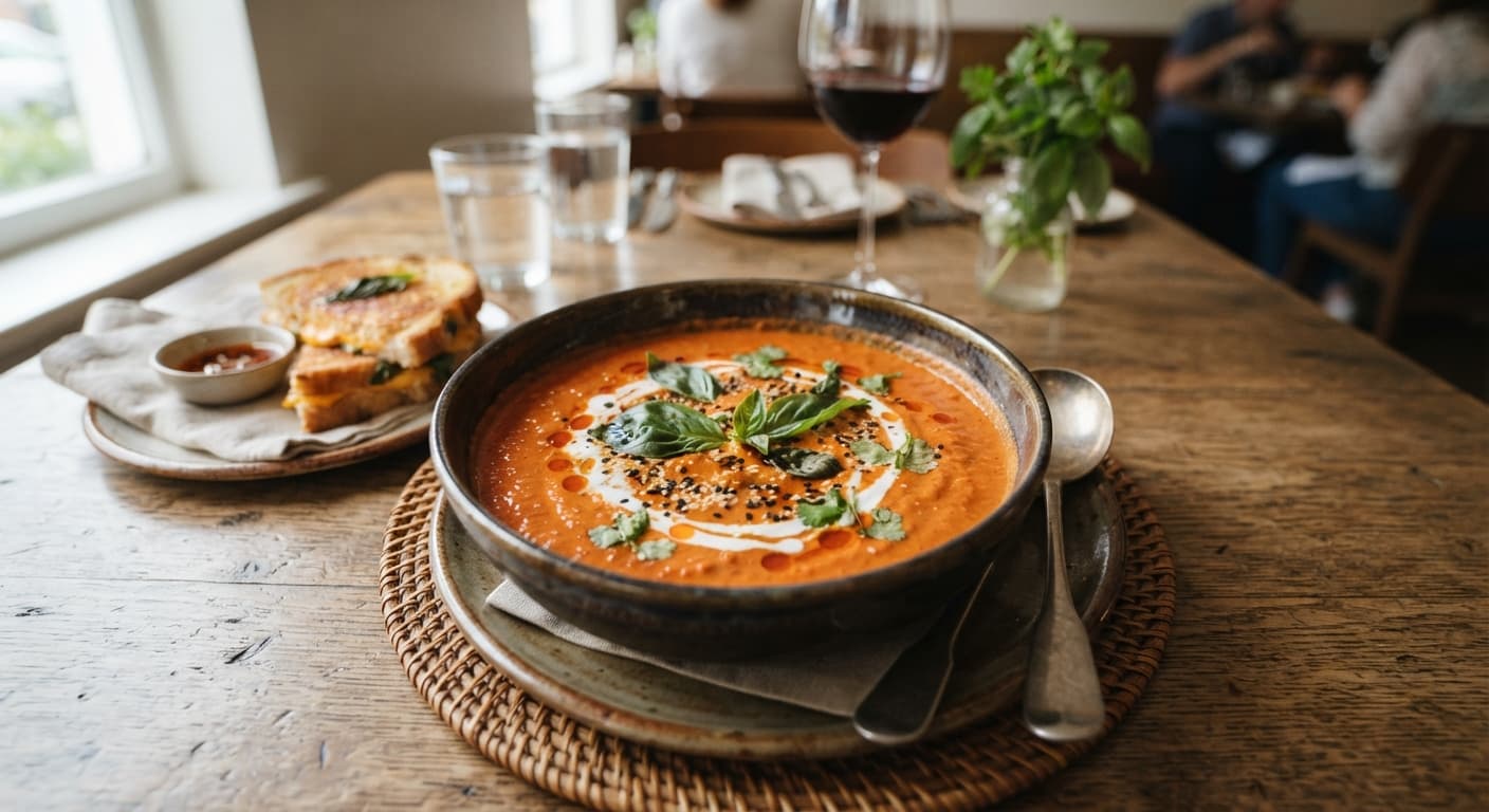 Thai Tomato Basil Soup