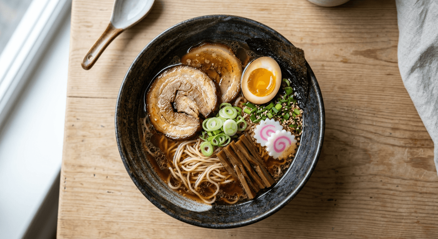 Tokyo Style Shoyu Ramen