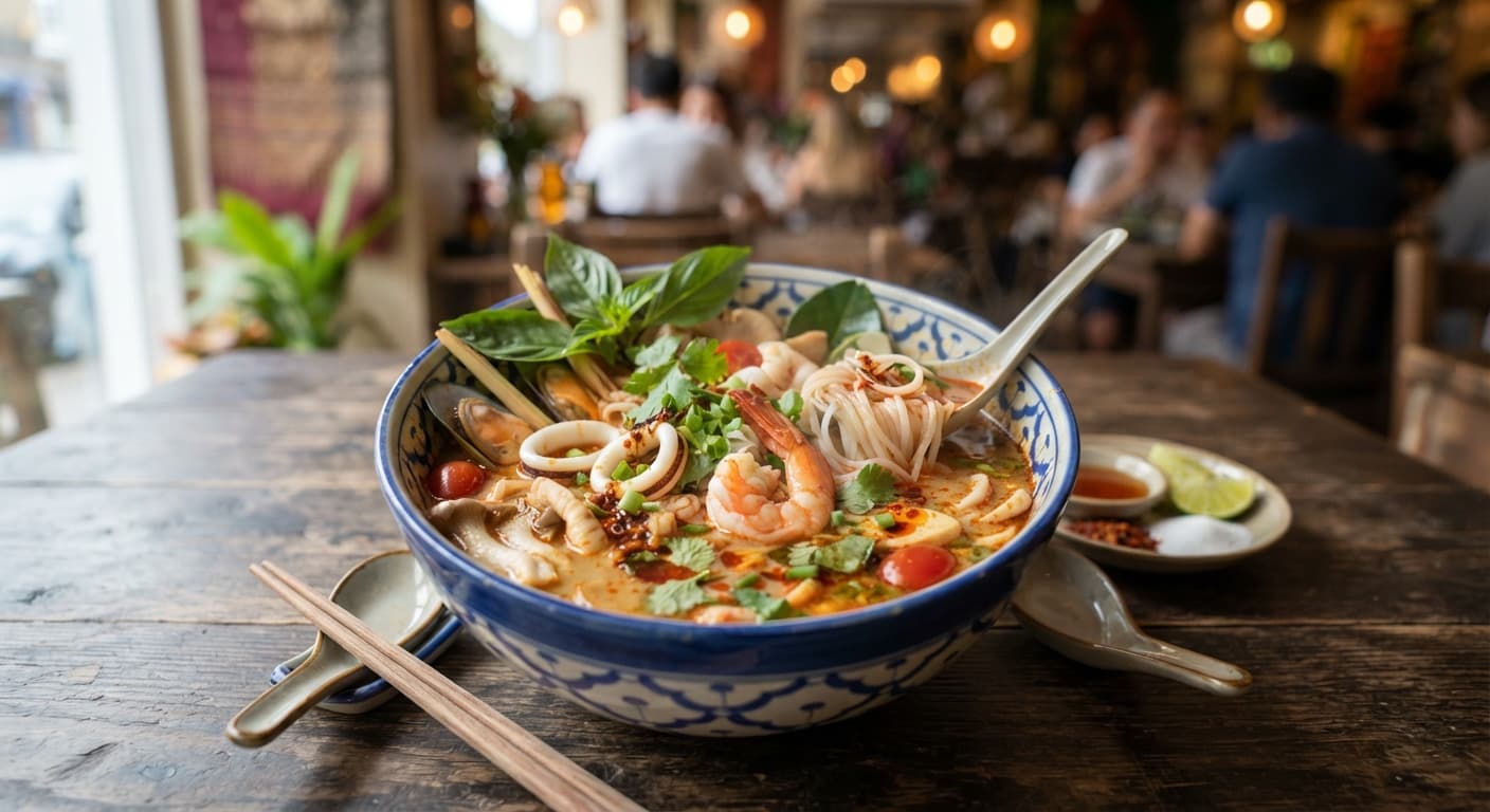 Tom Yum Noodle Soup