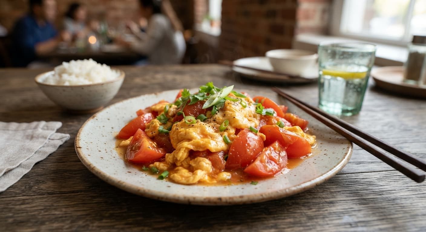 Tomato and Egg Stir-Fry