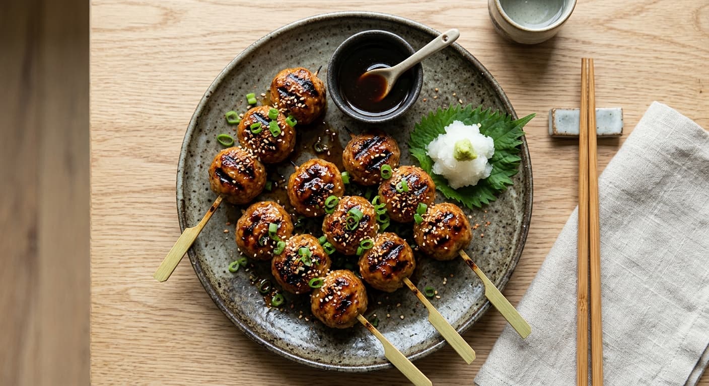 Tsukune (Chicken Meatballs)