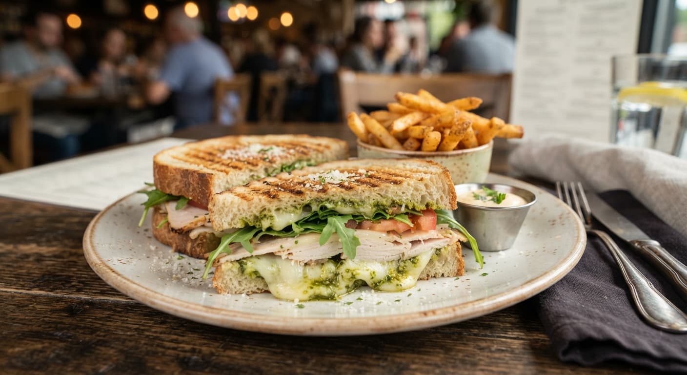 Turkey Pesto Panini