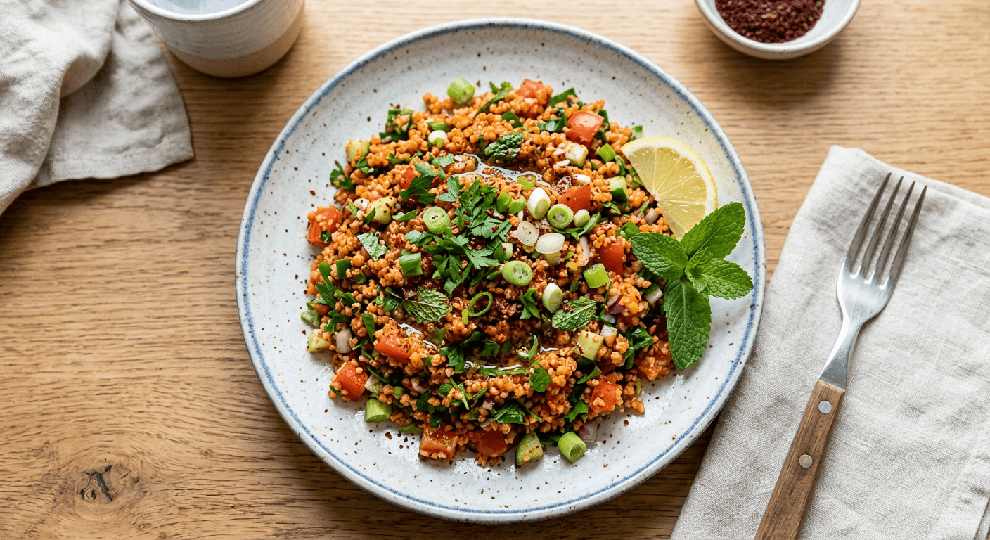 Turkish Kisir Bulgur Salad