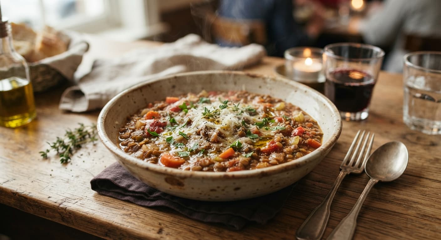 Tuscan Lentil Ragout