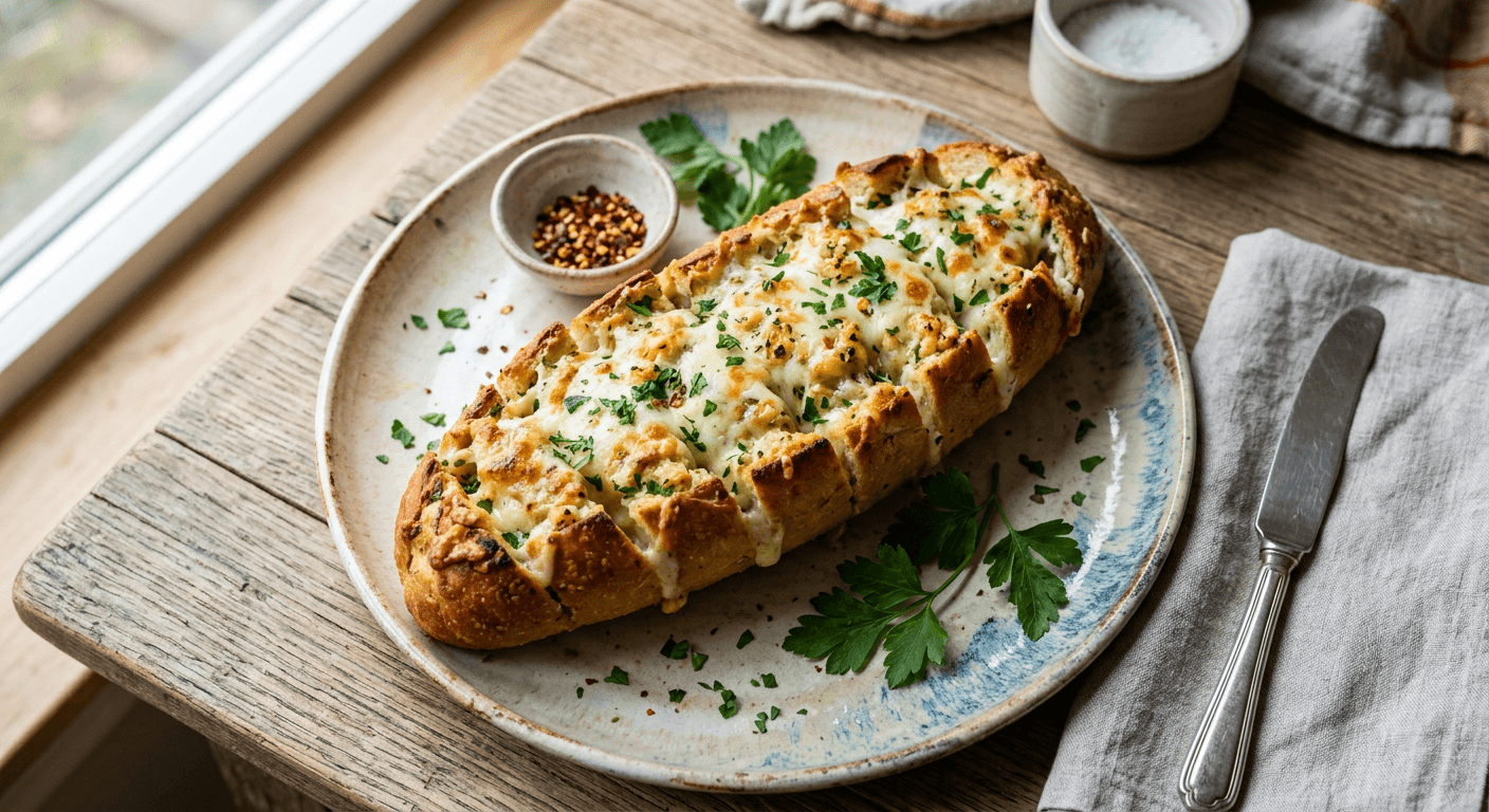 Ultimate Cheesy Garlic Bread