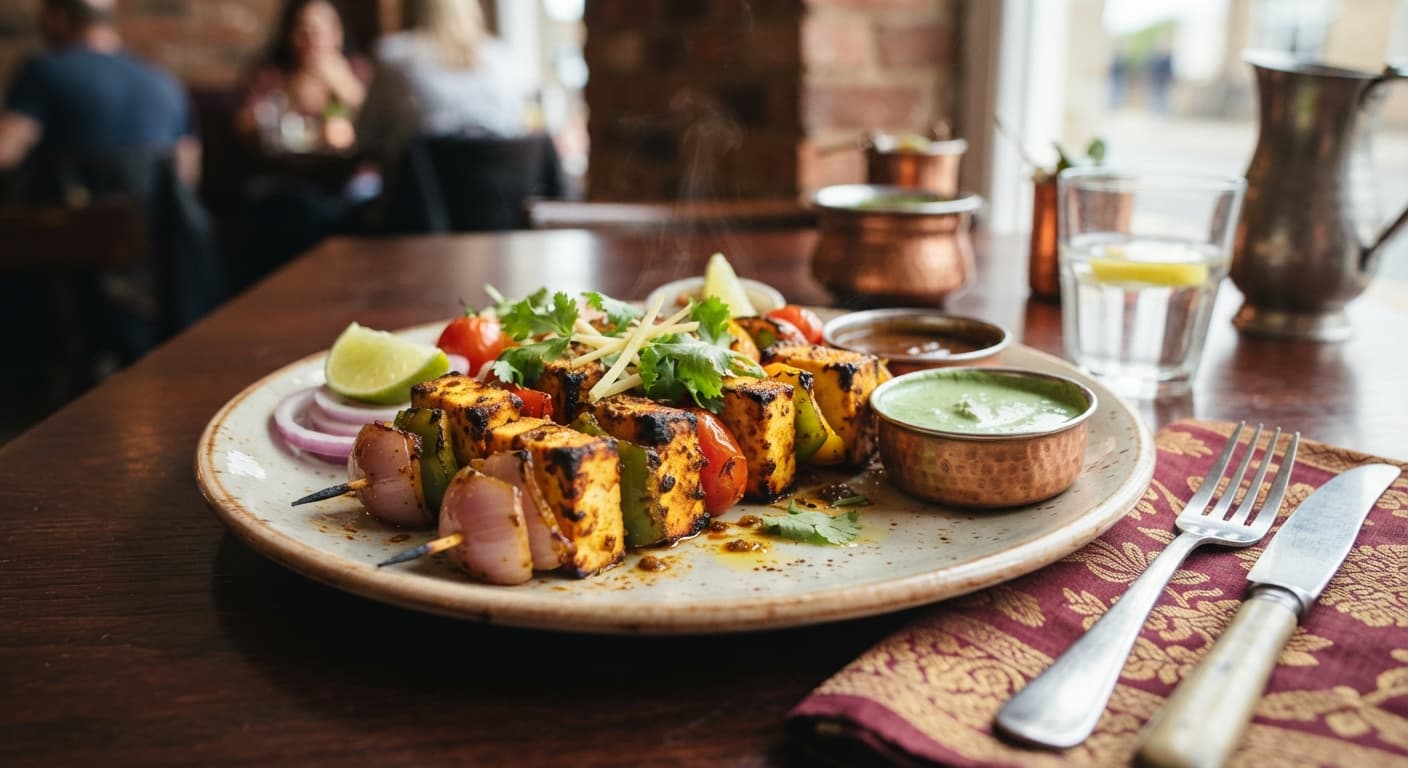 Vegan Cheese Paneer Tikka