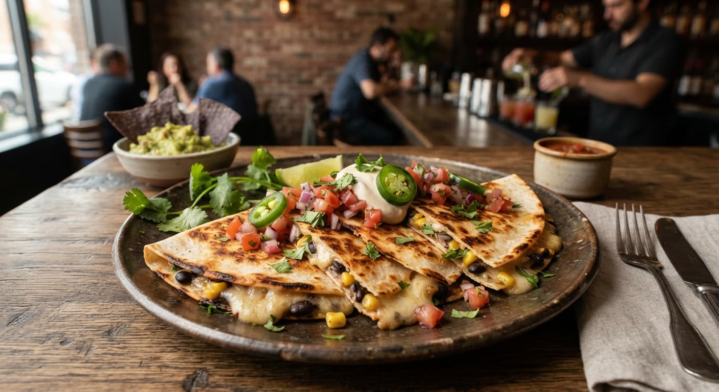 Vegan Cheese Quesadillas