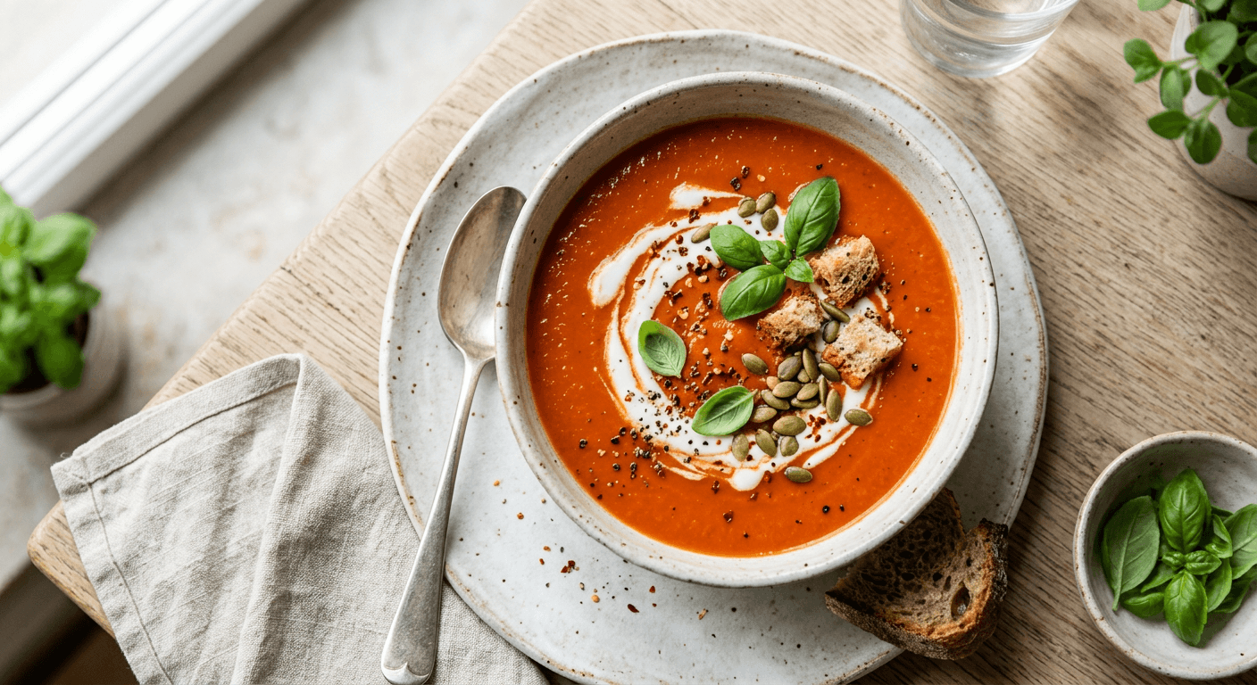 Vegan Creamy Tomato Soup