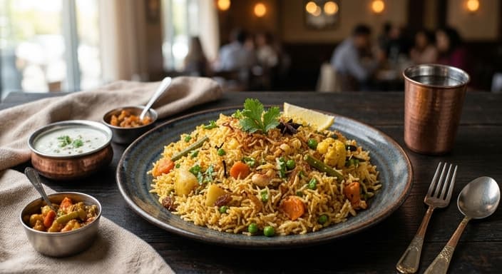 Vegetable Biryani (One-Pot)