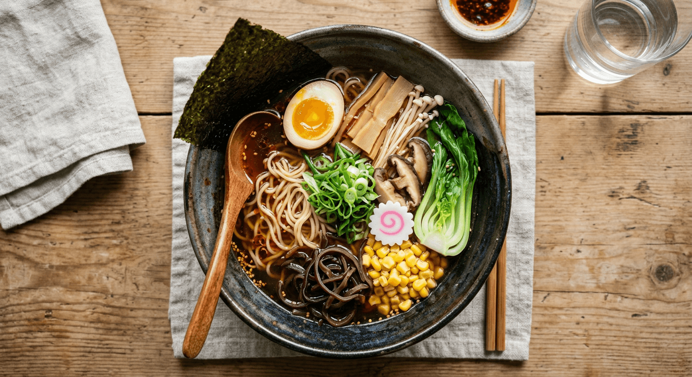 Vegetarian Shoyu Ramen
