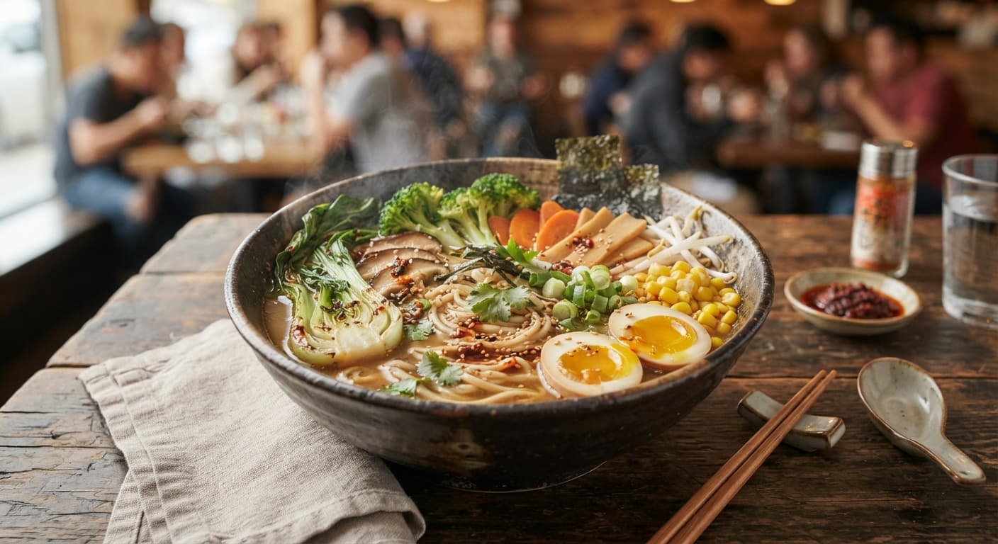 Veggie‑Loaded Ramen